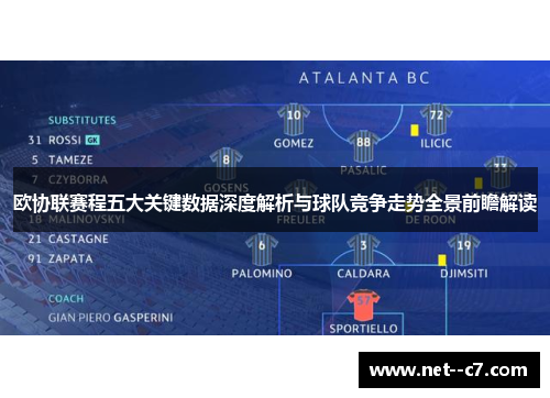 欧协联赛程五大关键数据深度解析与球队竞争走势全景前瞻解读